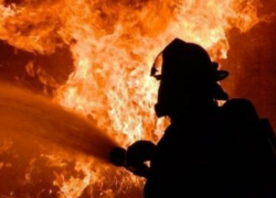 В Рыбнице горит фабрика