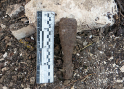 Мину времен Второй мировой войны обнаружил у себя во дворе житель Рыбницкого района 