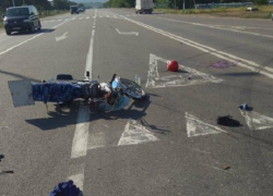 «Не повезло обоим» - в Сынжерейском районе выпивший водитель сбил своего сверстника-мотоциклиста