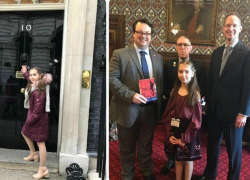 11-летнюю девочку из Молдовы пригласили в британский парламент