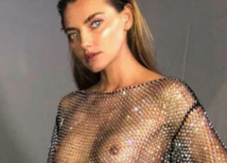 Эпатажная украинская топ-модель показала грудь на смелом видео: "что за шоу!"