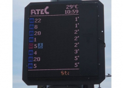 В Кишиневе установили цифровые табло с информацией о передвижении общественного транспорта