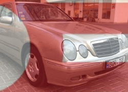В Кишиневе у полицейского украли Mercedes