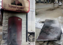 В столице сожгли ресторан после первого же дня работы