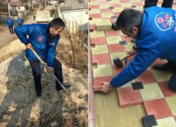 Объявление: Демократ Сырбу готов класть плитку и собирать кукурузу «за 1 голос»