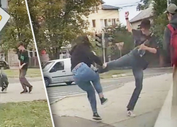 "Все нормально". Девушка, избитая ногами, не будет жаловаться в полицию