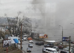 В центре Кишинева загорелся автосервис