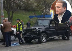 Угнавший элитный автомобиль Медведчука и его красавицы-жены автомойщик устроил тройное ДТП 