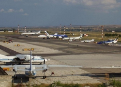 В международном аэропорту Кишинев незаконно приземлился самолет