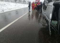 Автобус с граждананми Молдовы перевернулся в Румынии