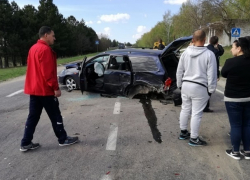 Женщина оказалась в больнице после столковения трёх автомобилей на трассе Кишинев – Леушены