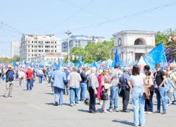 На митинге PAS звучали лозунги о ликвидации Молдовы – Додон