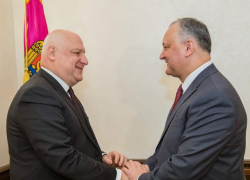 Игорь Додон провел встречу с председателем Парламентской ассамблеи ОБСЕ
