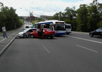 Серьезное ДТП на Чеканах спровоцировало огромную пробку