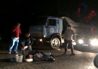 Грузовик сбил мужчину на улице Албишоара в столице 