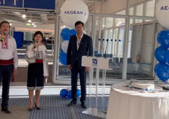 Посол Молдовы в Греции станцевал хору в аэропорту из-за открытия рейса в Афины