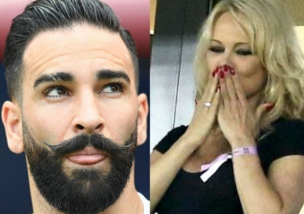 Как секс-бомба Памела Андерсон эмоционально болела за своего любовника в составе сборной Франции