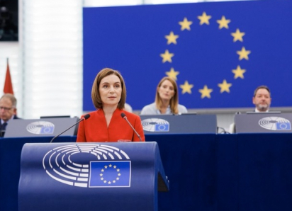 Ризя устроил скандал в Европарламенте, попытавшись сорвать выступление Санду