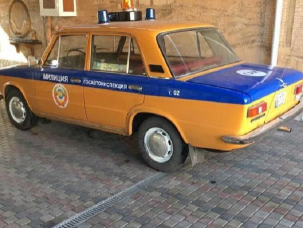 Редкий милицейский ВАЗ 1976 года выпуска продается в Кишиневе за 7 тысяч евро