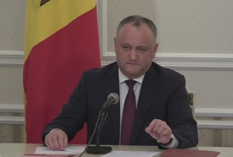 Додон: Если граждане Молдовы захотят отменить Соглашение об ассоциации, президент не вправе мешать