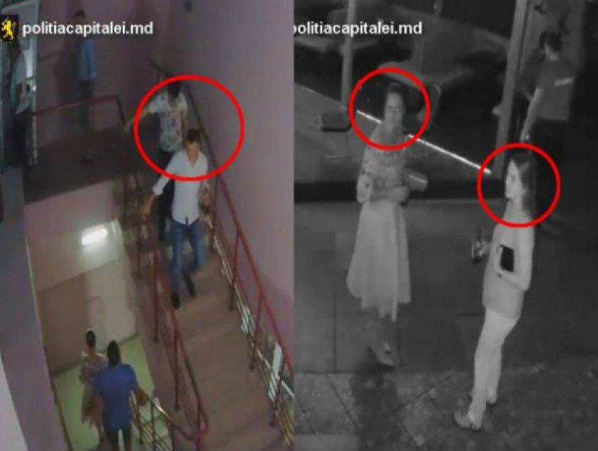 Нападение неизвестных на молодого кишиневца в торговом центре попало на видео