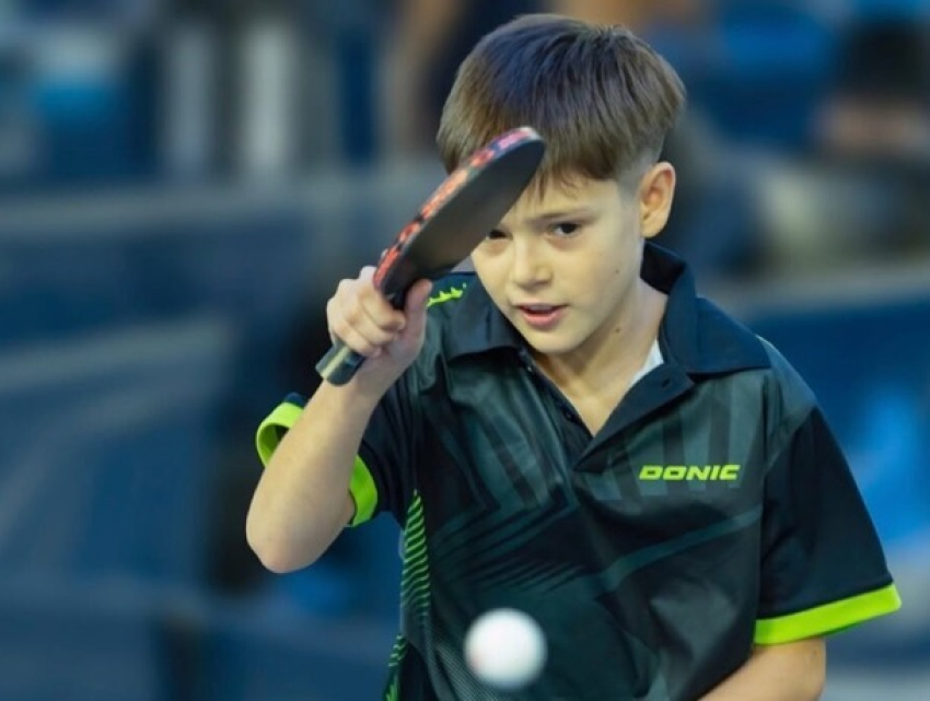 11-летний мальчик из Молдовы стал вице-чемпионом Европы по настольному теннису