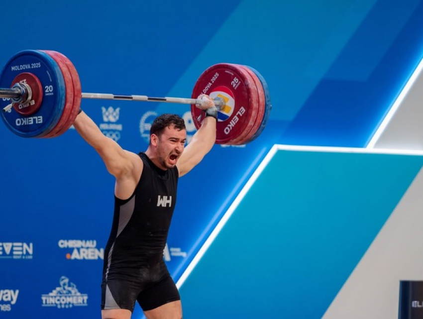 Молдавский тяжелоатлет Робу добыл европейское золото