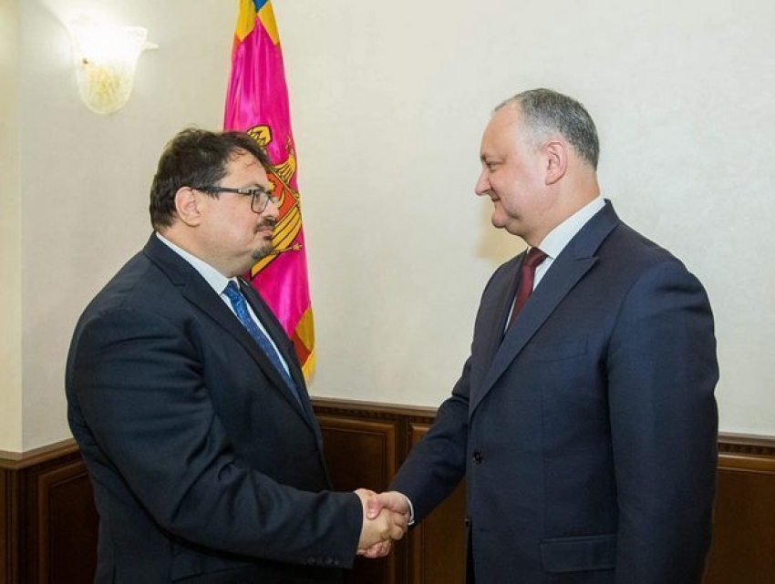 Игорь Додон встретился с главой Делегации Евросоюза в Молдове