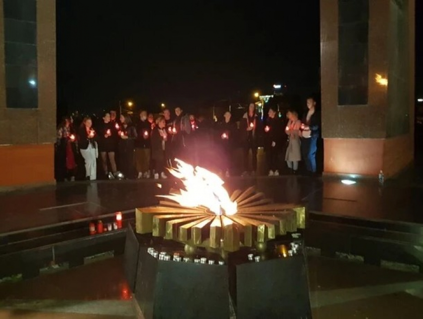 Вечный огонь в Кишиневе снова зажжен