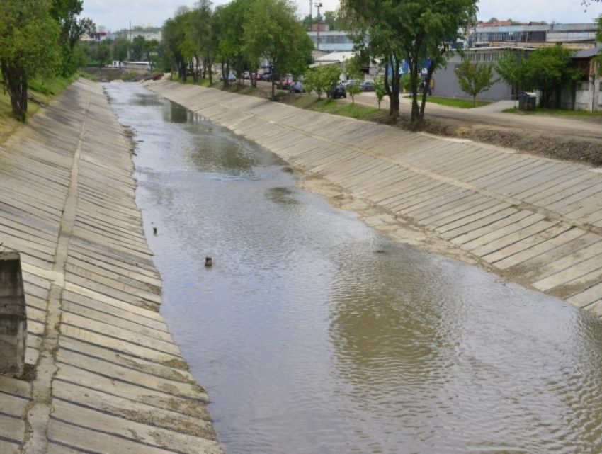 Русло Быка в Кишиневе продолжают очищать