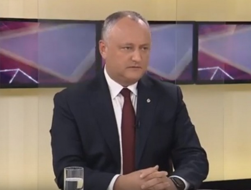 Амнистировать политиков я не собираюсь, –  Додон