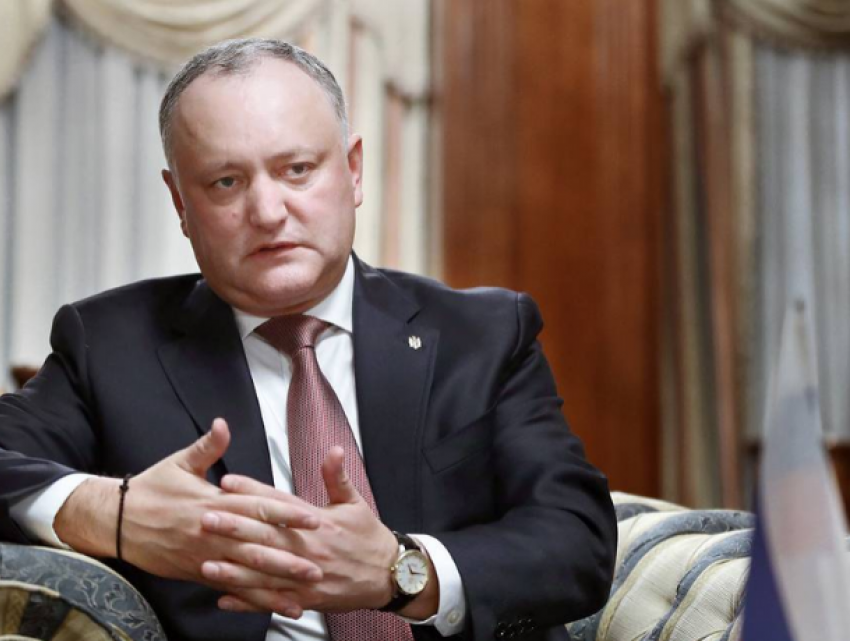 Додон объяснил, почему Запад инвестировал миллионы в Санду и PAS