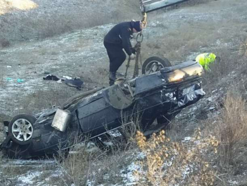 Пьяный водитель BMW  устроил аварию на трассе Чимишлия-Каушаны