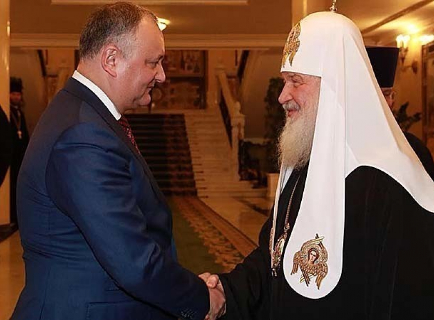 Патриарх Кирилл принял приглашение Додона посетить Молдову с пастырским визитом 