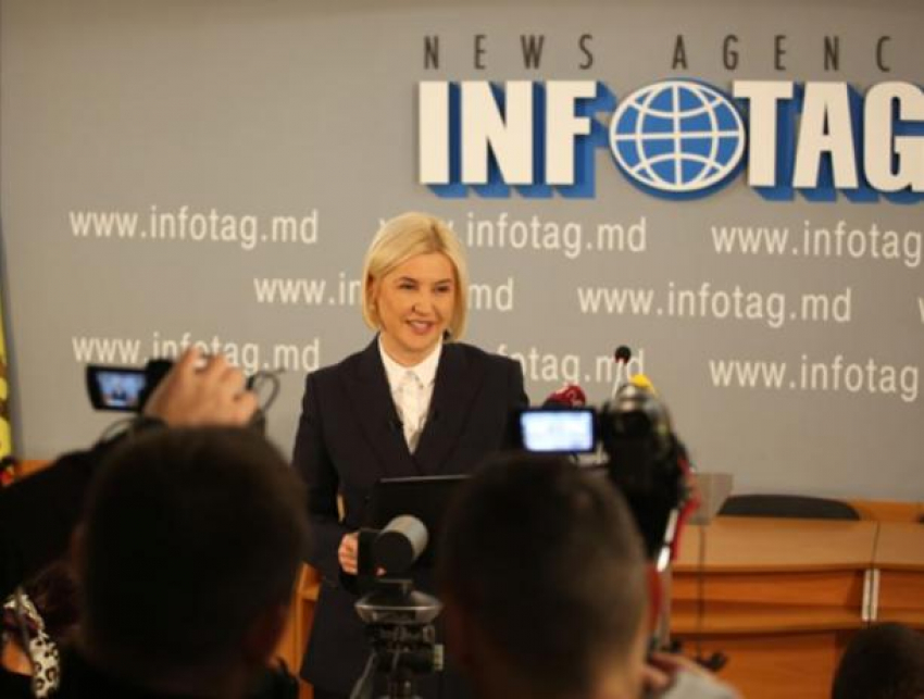 Ирина Влах предлагает парламенту принять Декларацию о необходимости сохранения мира в стране