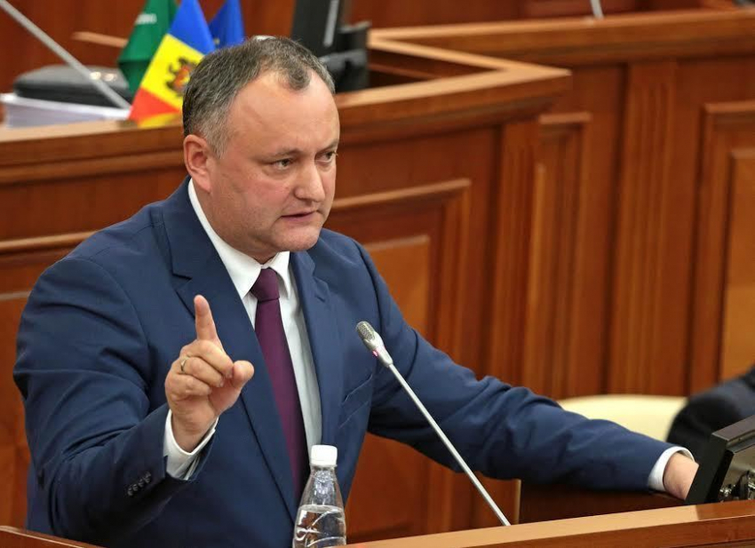 Игорь Додон выступил с жестким посланием к западным партнерам Молдовы 
