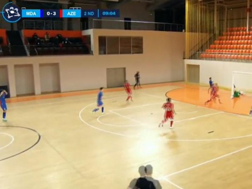 Сборная Молдовы по футзалу снова проиграла Азербайджану