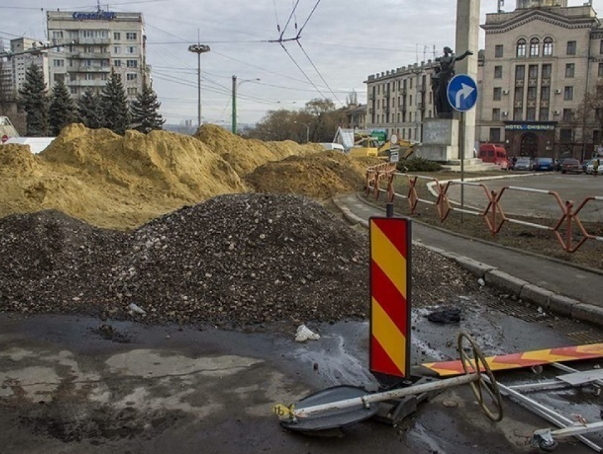 Часть кишинёвских улиц будет перекрыта до конца года 