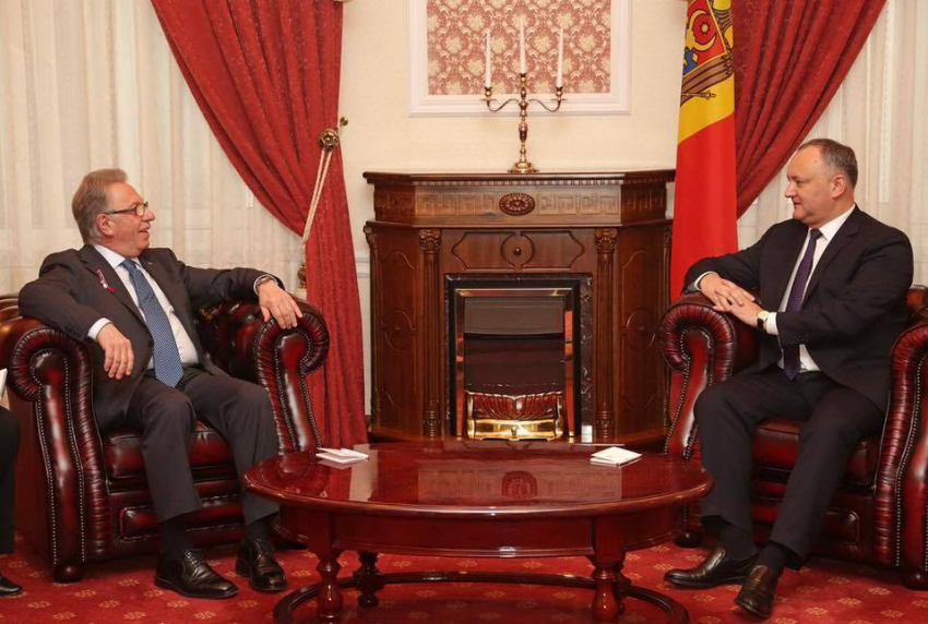 Председатель Венецианской комиссии поддержал инициативу Игоря Додона, призванную уравновесить полномочия президента и парламента