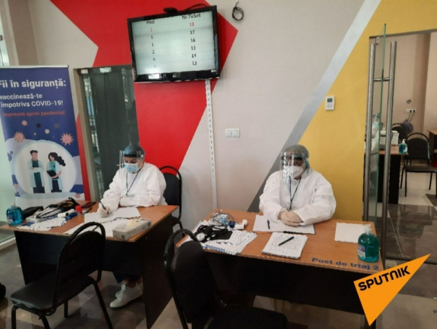 Первый Общественный центр ковид-вакцинации открылся в Кишиневе