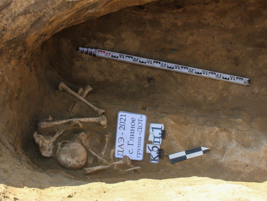 В Слободзейском районе обнаружена гробница 436-596 годов  