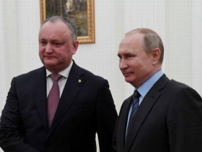 Игорь Додон обсудит с Владимиром Путиным продление режима беспошлинной торговли