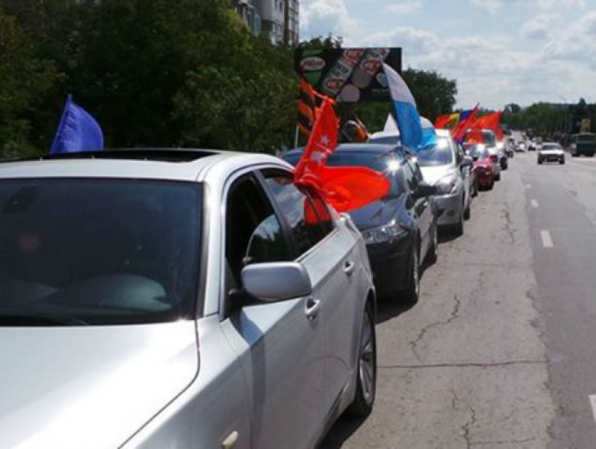 Масштабный автопробег в честь легендарной  Ясско-Кишиневской операции сняли на видео