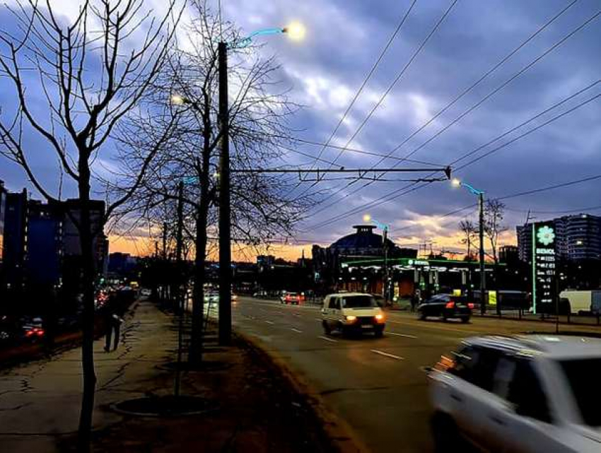 В понедельник в Молдове ожидается ветер и снег с дождем 