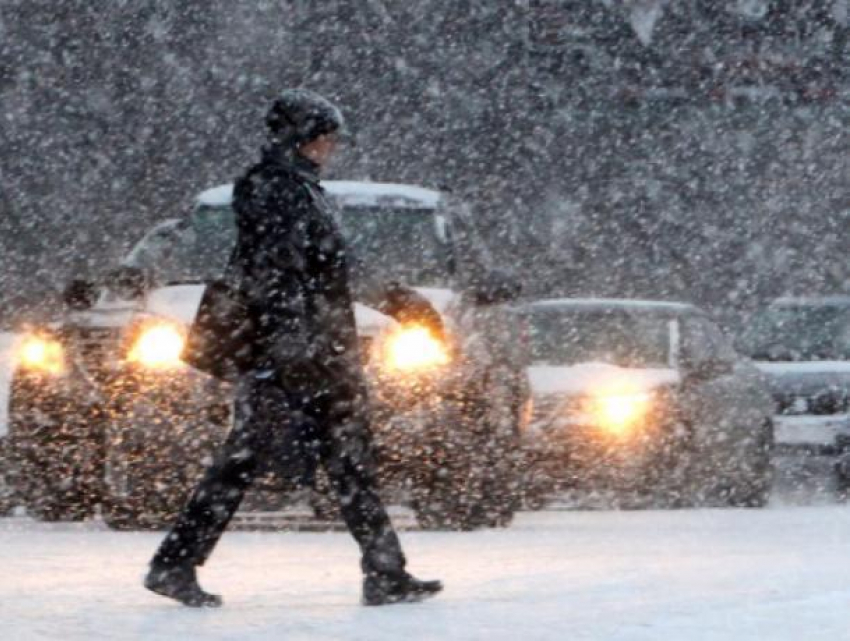 Обильные снегопады и гололед окажутся опасными для жителей Молдовы