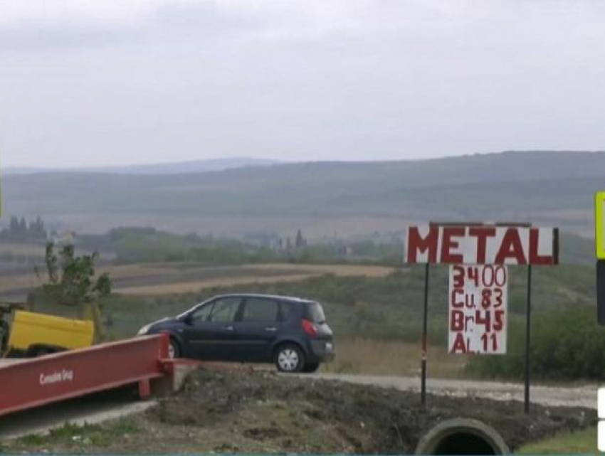 Жители Хынчештского района протестуют из-за металлобазы, рядом с которой гибнут люди