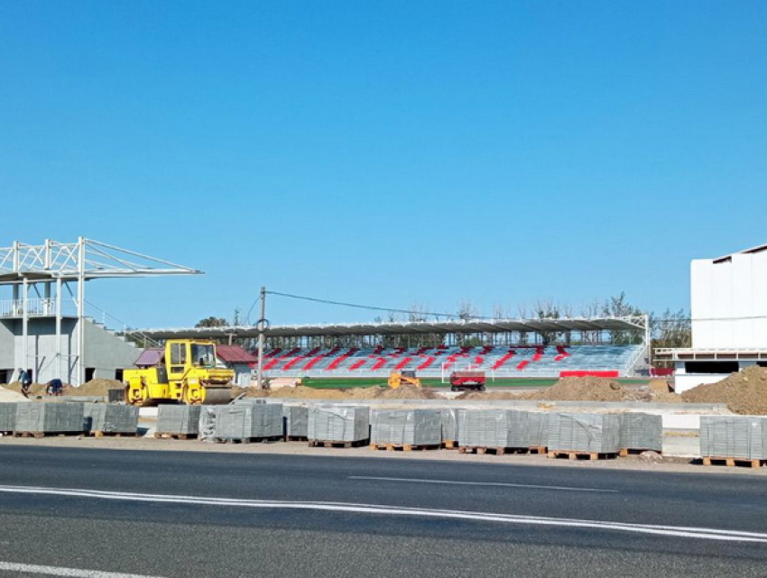 Строительство спортивного комплекса в Комрате близится к завершению 