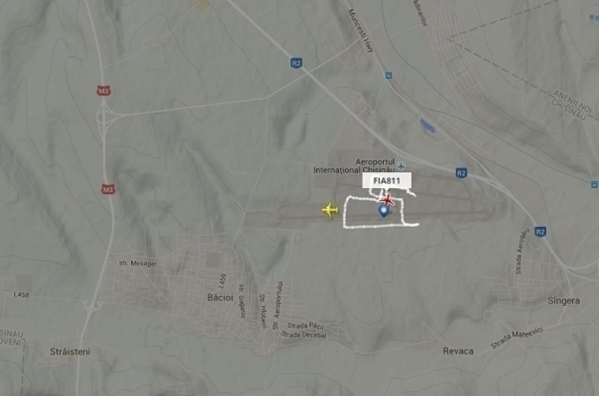 Самолет Кишинев - Лиссабон экстренно вернулся в аэропорт 