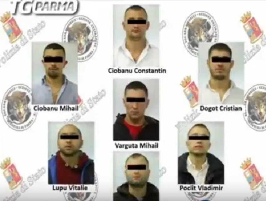 Итальянские карабинеры схватили мужчину во время крещения ребенка и еще шесть членов «молдавской банды"