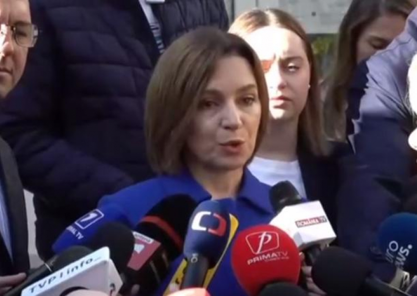 Санду проголосовала и обратилась к гражданам: «Молдова в беде, завтра может быть поздно»